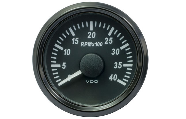 VDO SingleviuTachometer 4000 RPM Gauge
